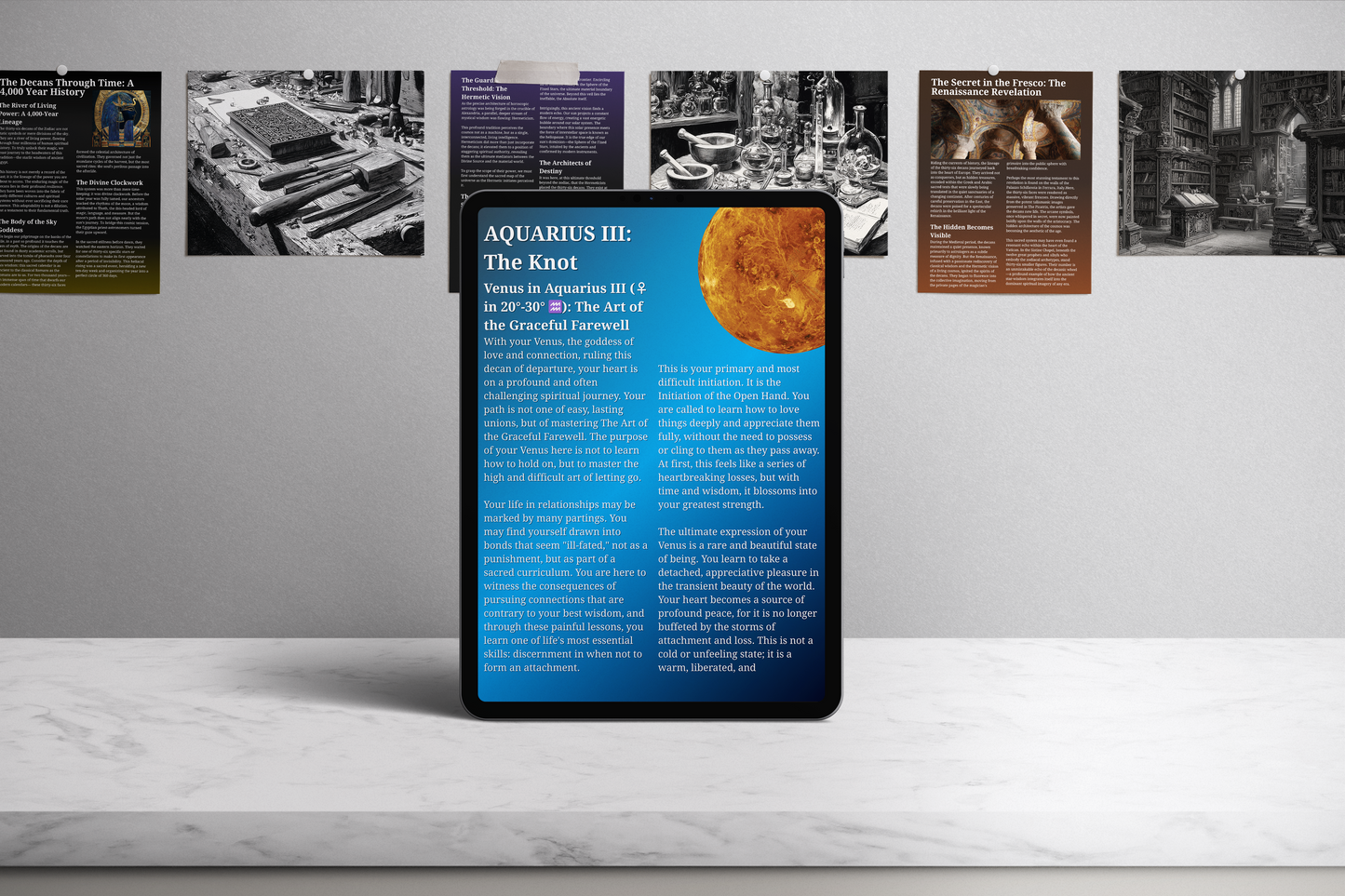 The Aquarius Codex: Your Exploration Awaits