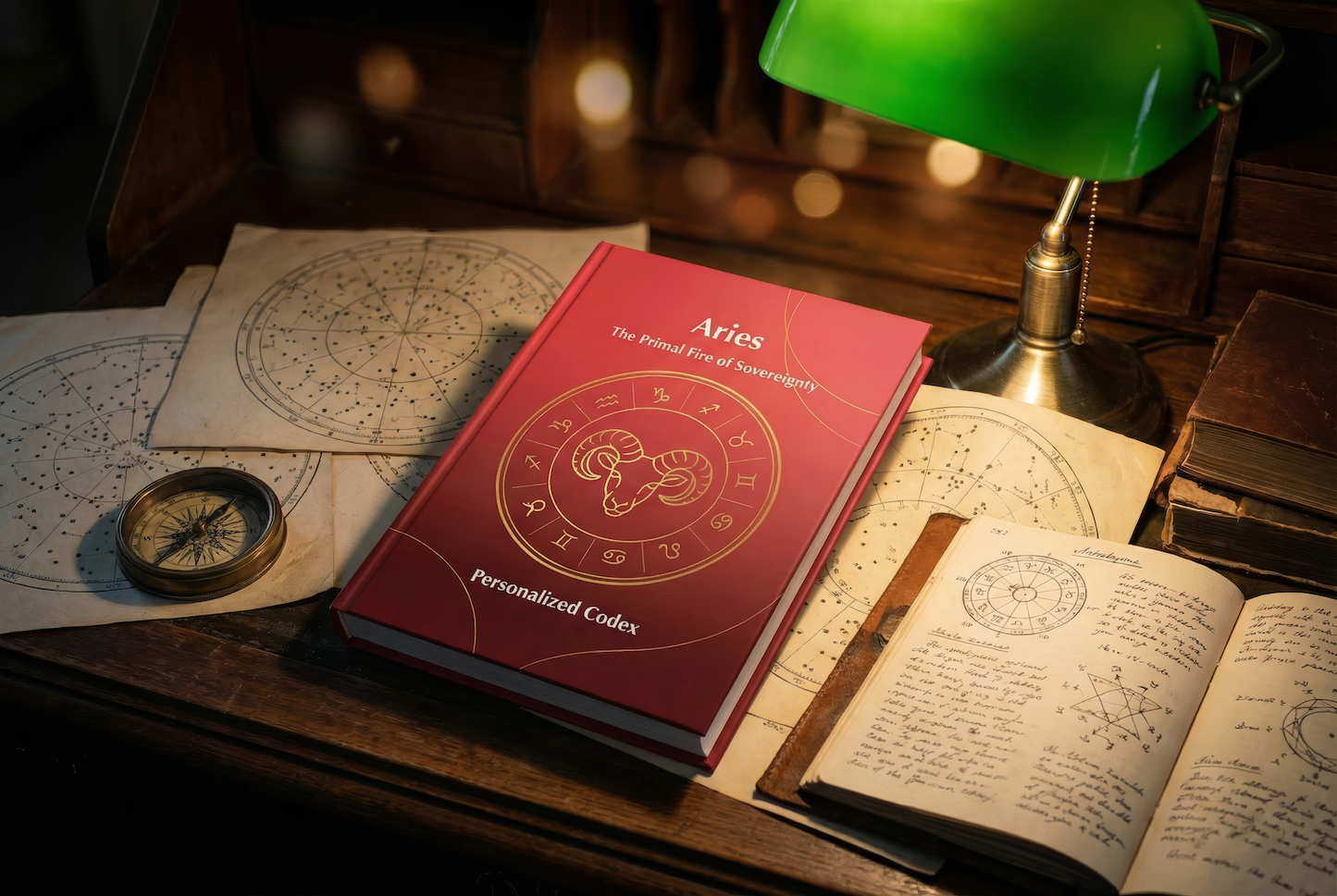 The Aries Codex: Ignite the Warrior Within. Decode Your Destiny.